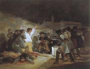 Francisco Goya the third of may 1808 oil painting reproduction